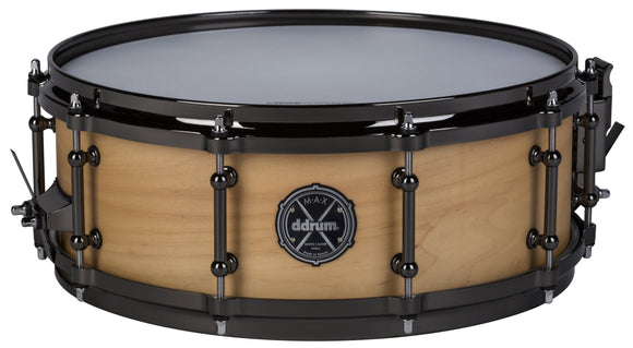 ddrum MAX series 5x14 Snare drum Satin Natural
