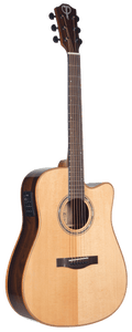 Teton STS160ZICENT Dreadnought Acoustic-Electric  Guitar ONLY, Solid Spruce Top, Ziricote B&S