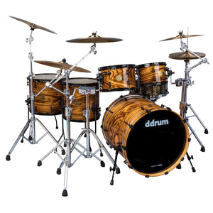 ddrum Dios 5 Pc Exotic Zebra Wood Natural Shell Pack