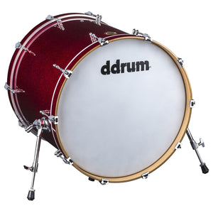 ddrum Dios Series Bass Drum 20x22 Red Cherry Sparkle