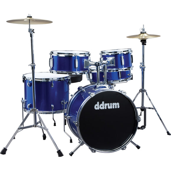 ddrum D1 Junior - Police blue - Complete drum set w/ cymbals