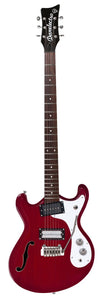 Danelectro'66 Baritone w/ Tremolo, Red 66BT-TRRED