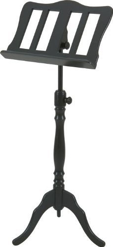 Stageline Wood Music Stand Black