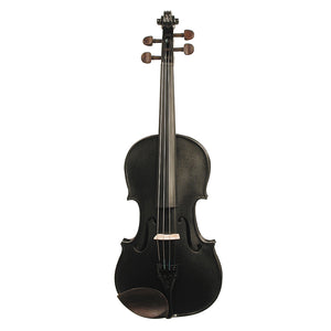 Stentor Harlequin Series 3/4 Size Violin Outfit w/ Case - Black