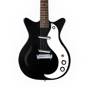 Danelectro'59M Spruce Black Pearl, D59MSPRUC-BLACK